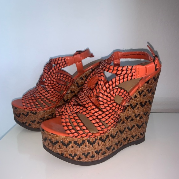 Mossimo Y2K Boho Chunky Platform Wedge - Picture 6 of 13